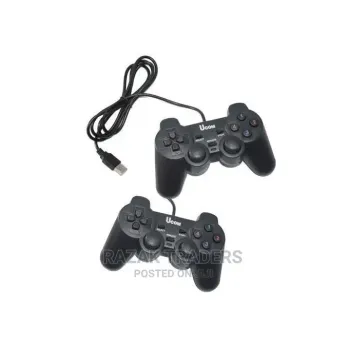 UCOM PC Double Controller Game Pads Double Shock Vibration