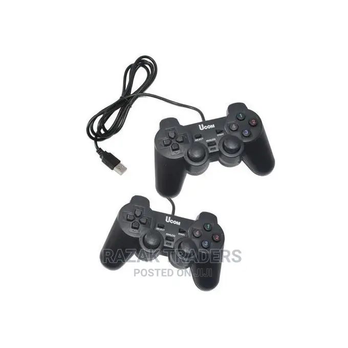UCOM PC Double Controller Game Pads Double Shock Vibration