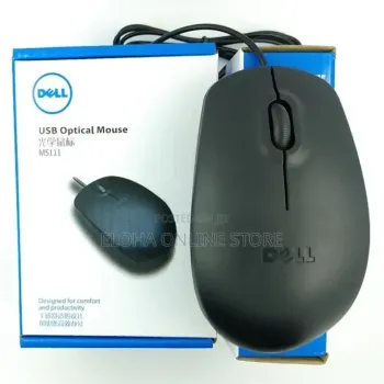 Dell MS111 Optical USB Wired Mouse for PC