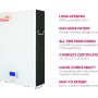 Li ION BATTERY IOOAH 48V 51.2KWH